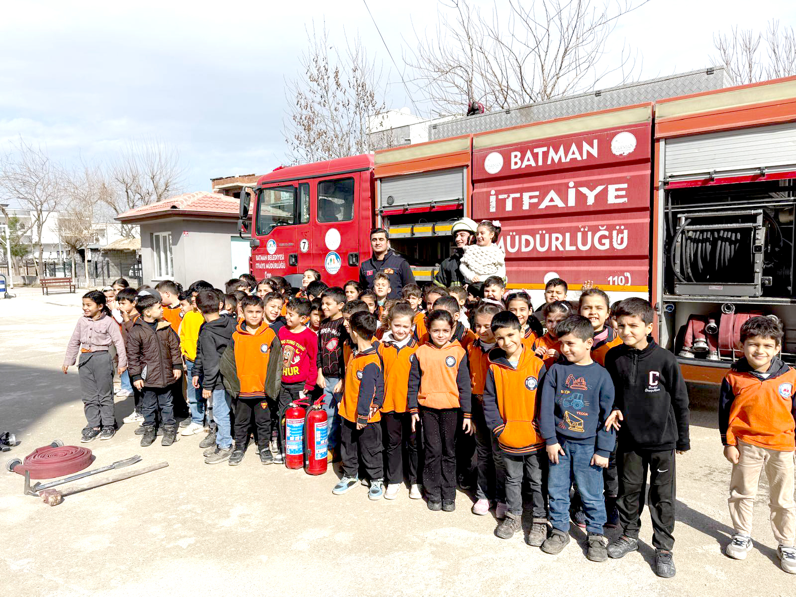 Miniklere Temel İtfaiye Eğitimi