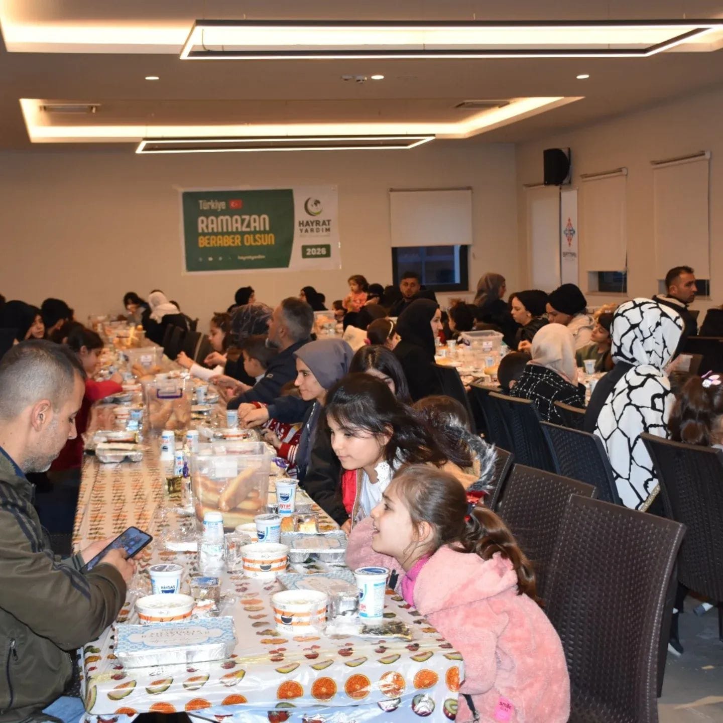 Öğrenciler ve Veliler İftar Sofrasında Buluştu