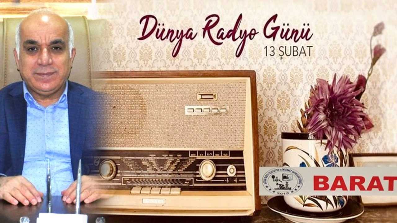 BARAT Başkanı Çiftçi’den Dünya Radyo Günü Mesajı “Radyo Etkisini Kaybetmedi”