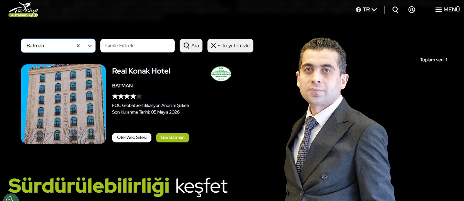 Real Konak Hotel GoTürkiye Platformunda