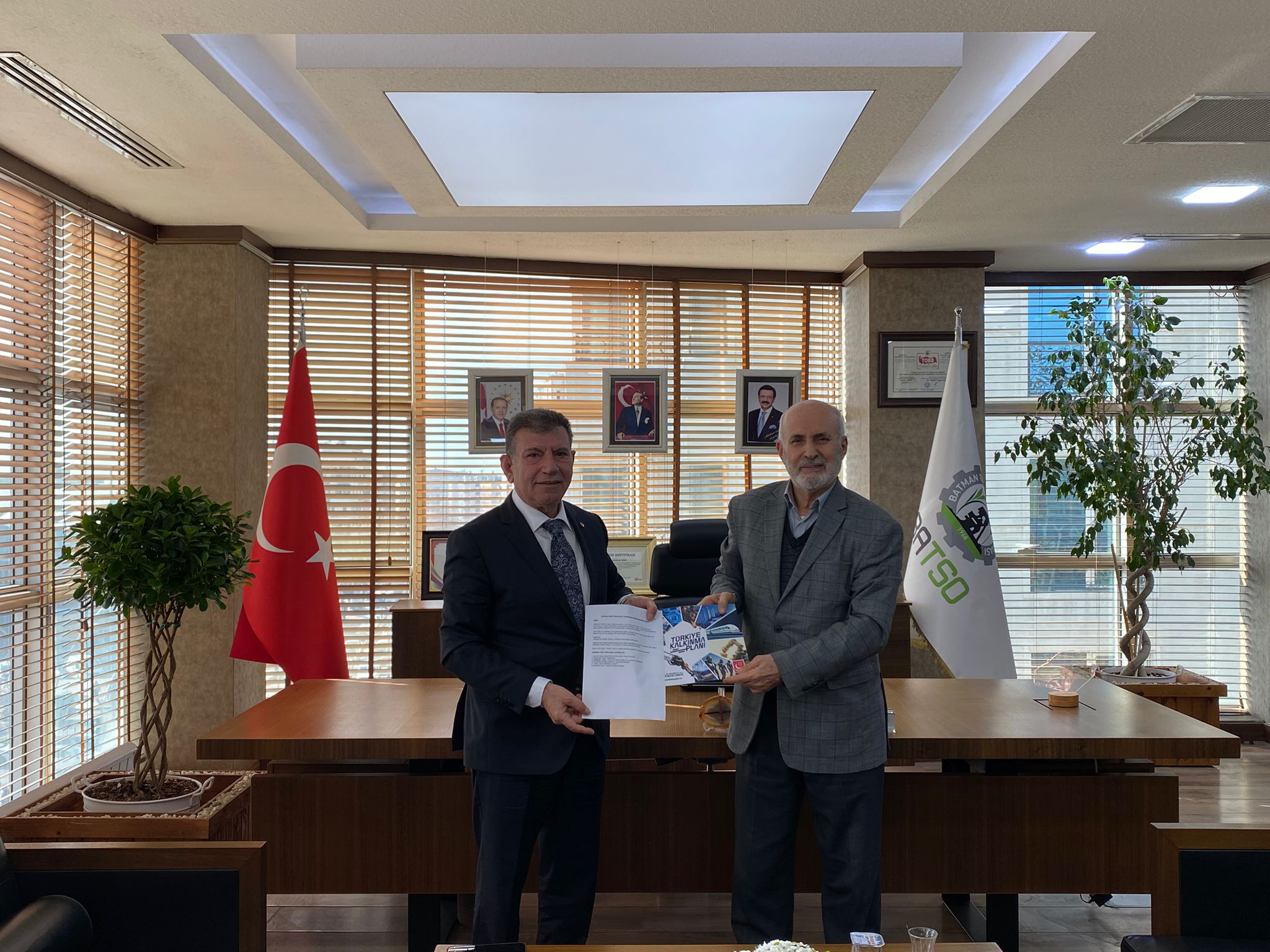 Saadet Partisi’nden BATSO’ya Ziyaret