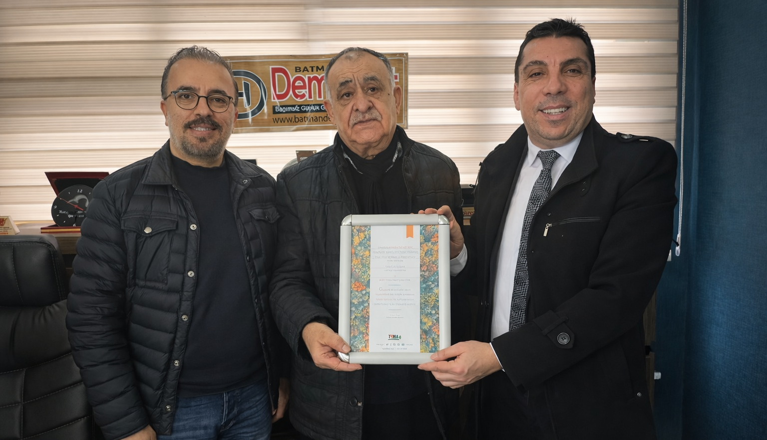 Tema Vakfı’ndan Gazetemize anlamlı ziyaret