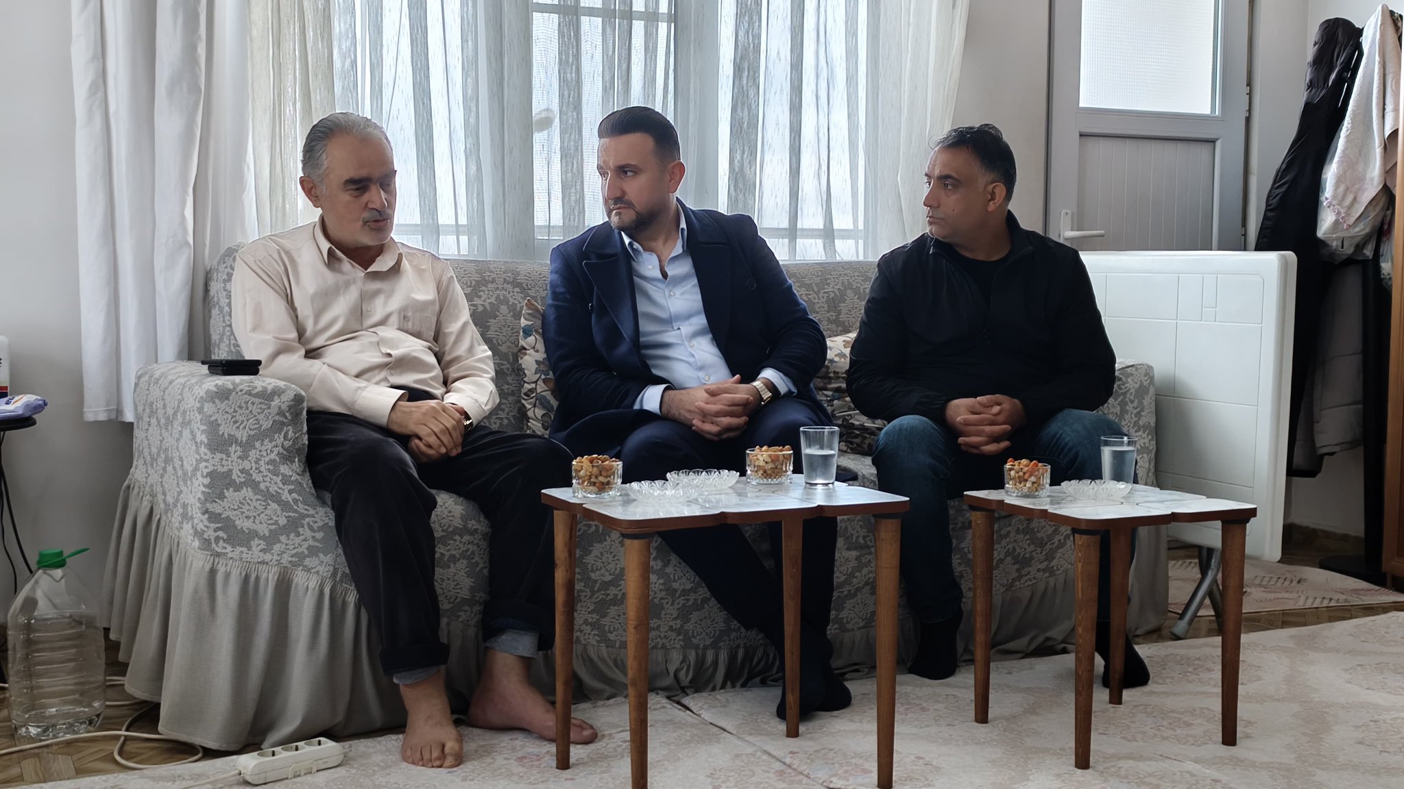 AK Parti Batman’dan TRT İl Temsilcisi Yılmaz’a Geçmiş Olsun Ziyareti