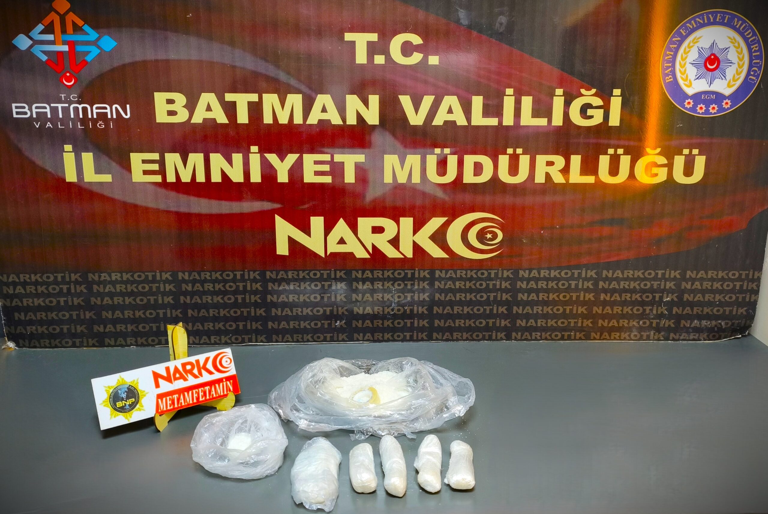 Otel Odasında 514 Gram Metamfetamin ele geçirildi