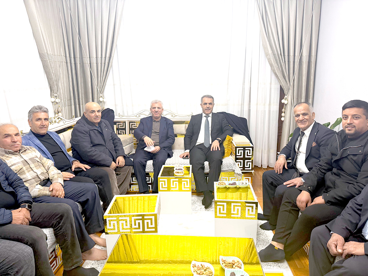 Şansi Gercüş’te Vatandaşlarla İftar Sofrasında Buluştu