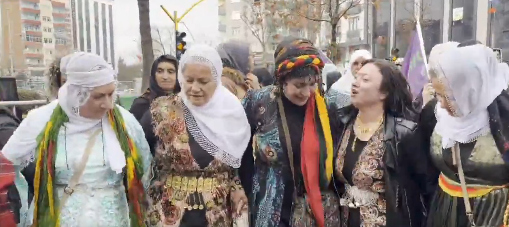 Kadınlar 8 Mart’ta Alanları Doldurdu