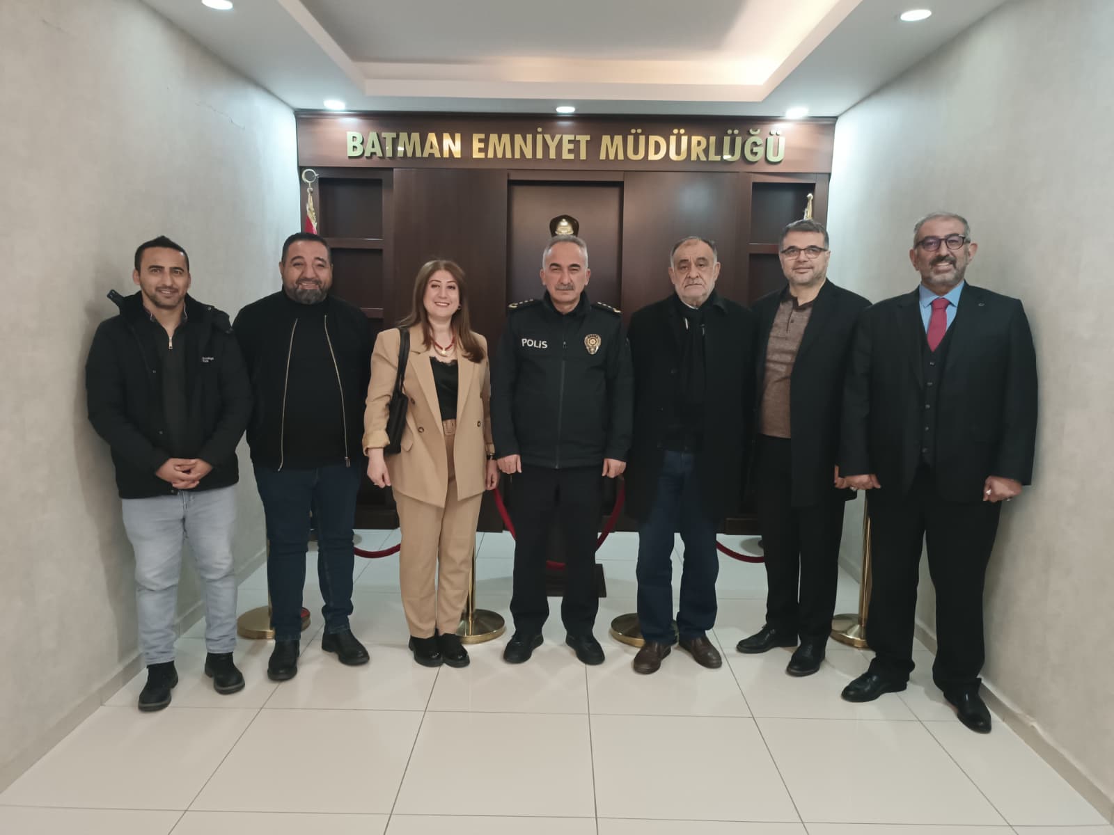 Emniyet Müdürü Kaba, Çalışan Gazetecileri ağırladı