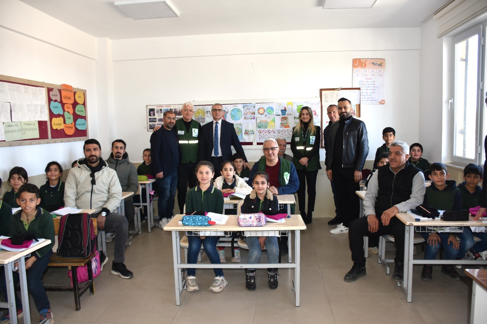 Recepler İlk ve Ortaokulunda Yeşilay’ın 106. Yıl Etkinliği düzenlendi