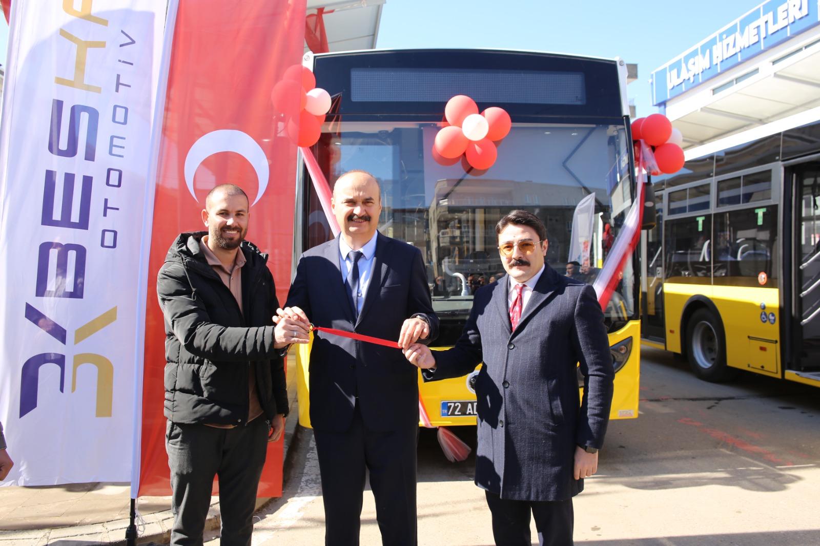 Toplu Taşımaya 5 Yeni Otobüs