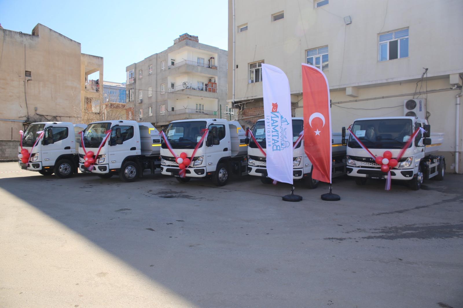 Temizlik ve Altyapı İçin Yeni Araçlar Hizmete Girdi