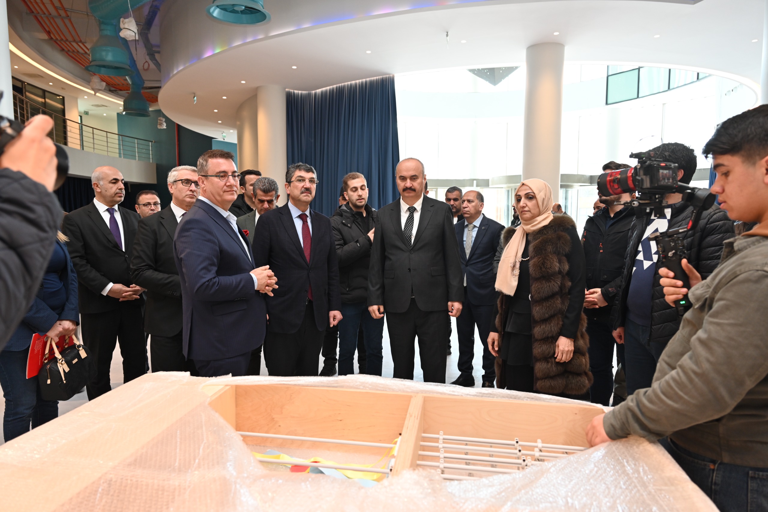 Bilim Merkezini incelediler