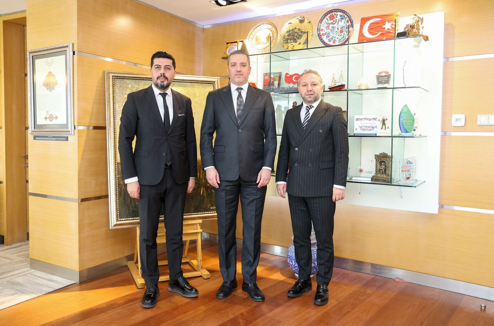 Batman Barosu’ndan TBB Başkanı Erinç Sağkan’a ziyaret