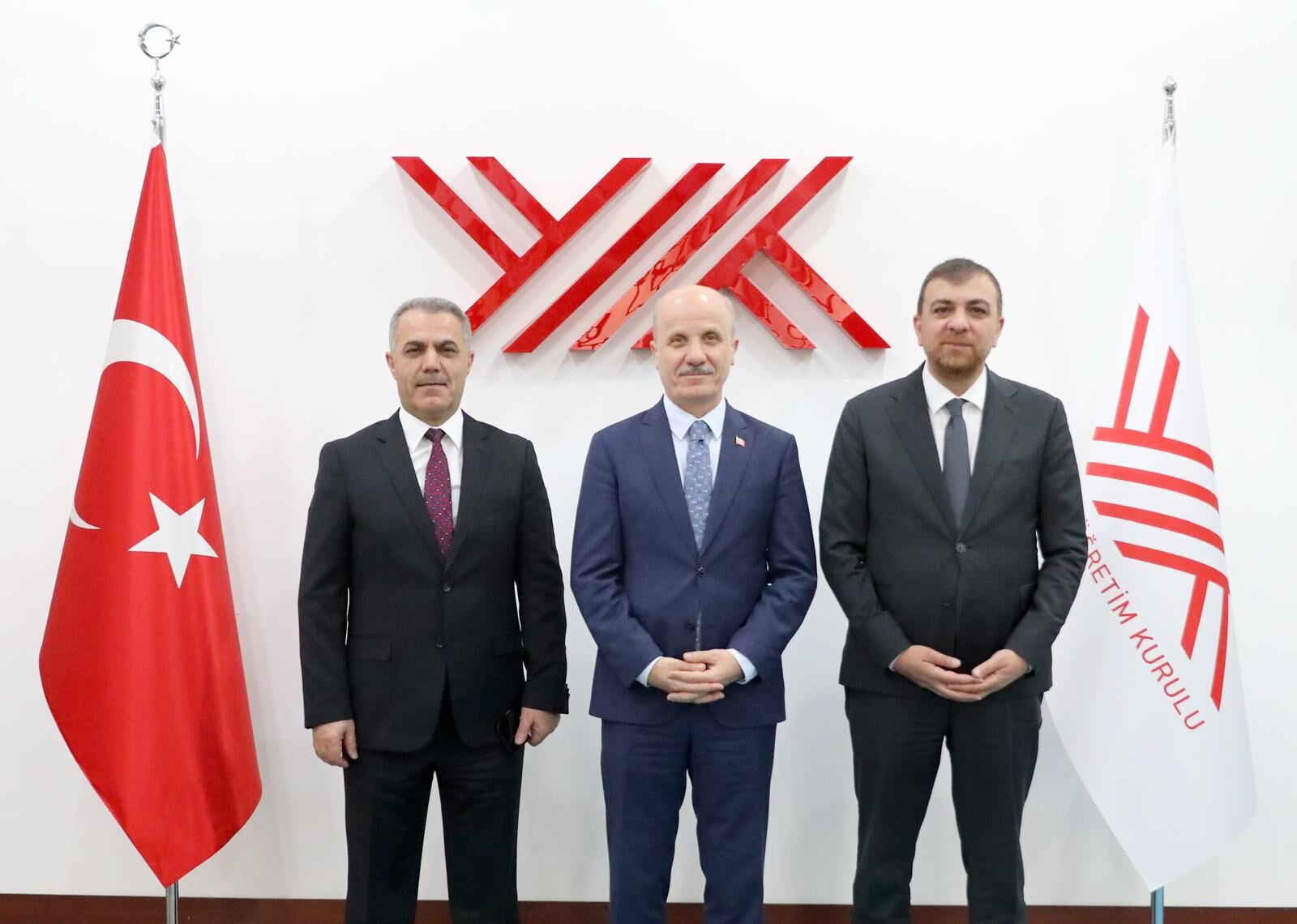 Başkan Şansi’den YÖK Başkanı Özvar’a ziyaret