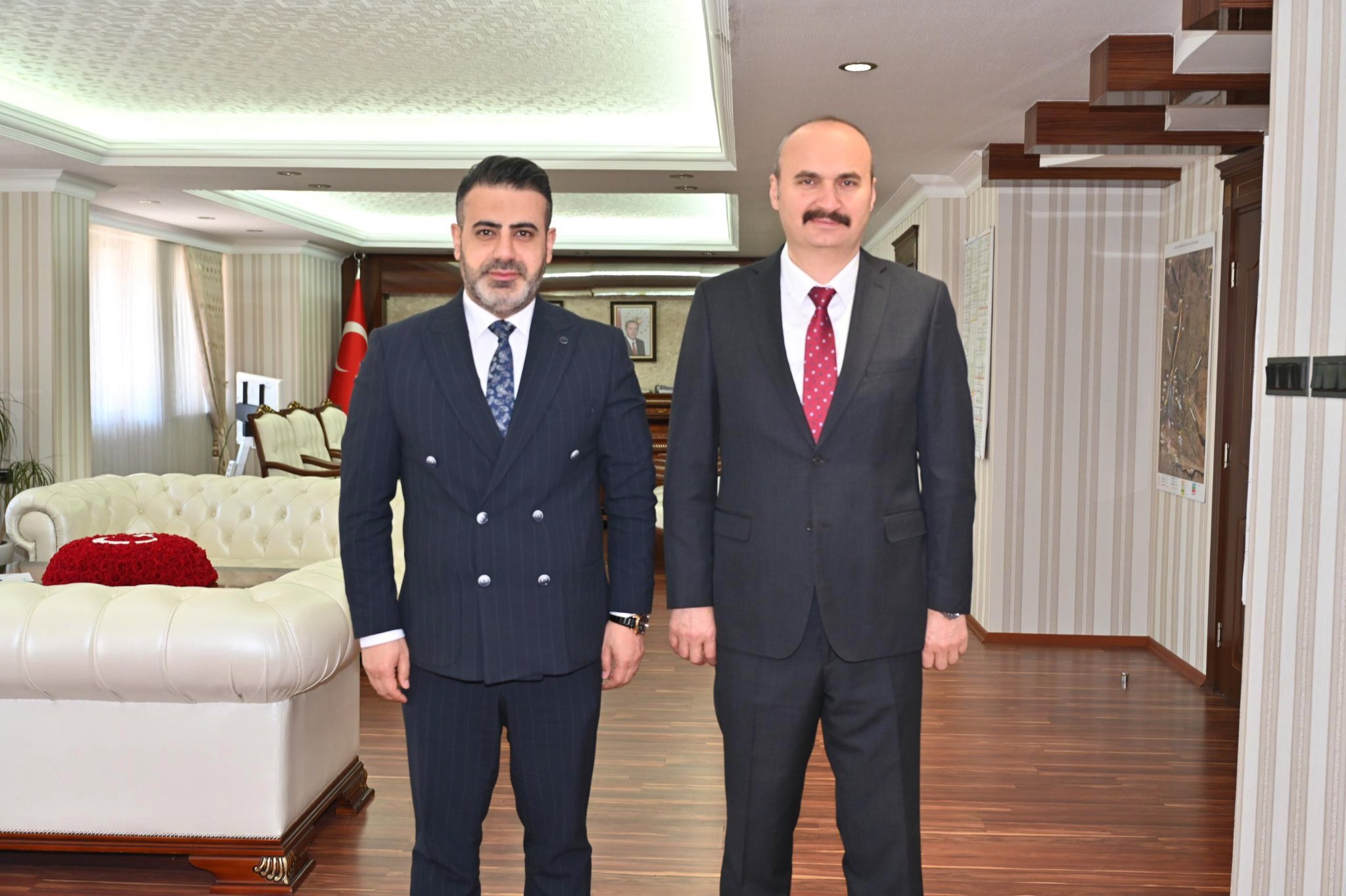 MHP İl Başkanı Çetin’den Vali Canalp’e Ziyaret