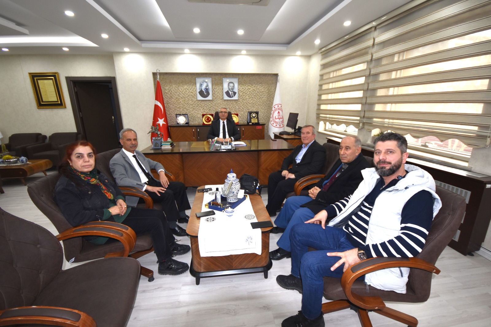 Batman Çevre Gönüllüleri Derneği’nden Milli Eğitim’e Ziyaret
