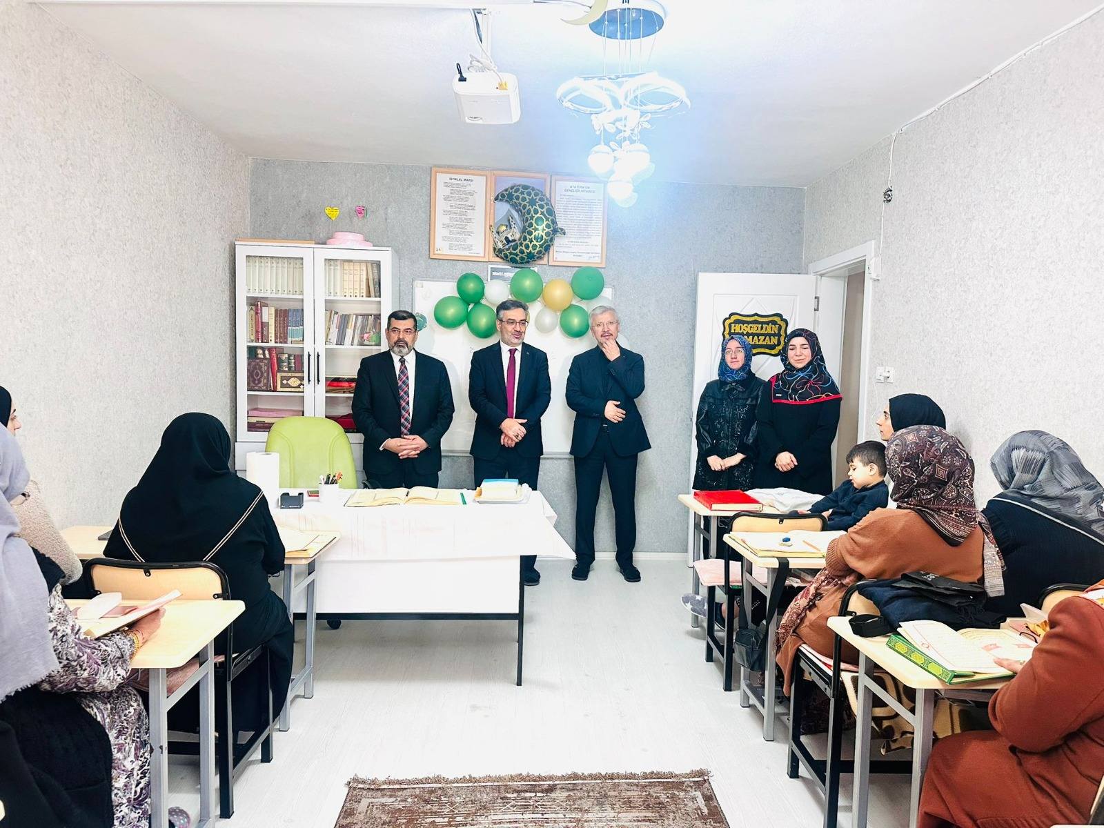 Diyanet Heyetinden Kur’an Kursuna Ziyaret