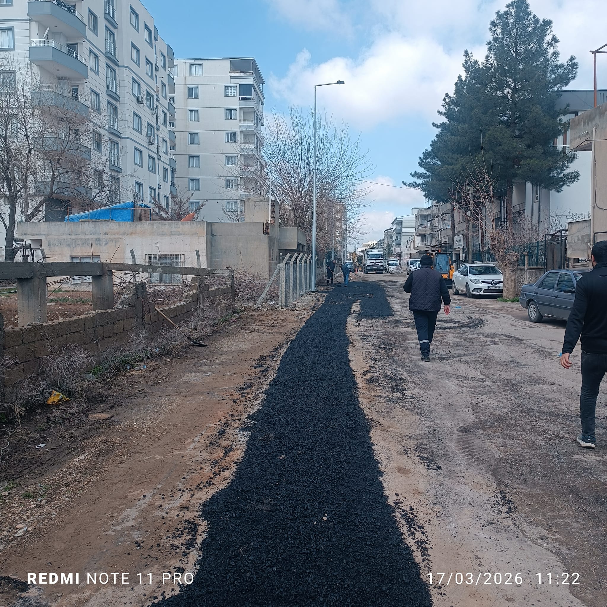 FEN İŞLERİ MÜDÜRLÜĞÜ SAHADA DUR DURAK BİLMİYOR