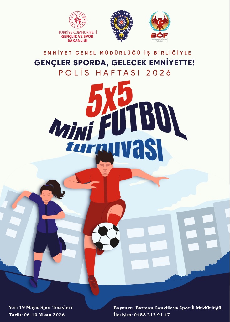 “Gelecek Emniyette” Futbol Turnuvası başlıyor