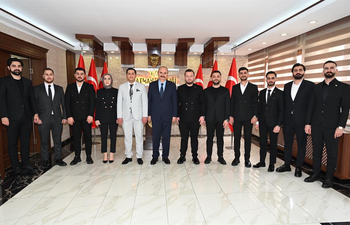 Genç ASKON Batman Yönetiminden Vali Canalp’a Ziyaret
