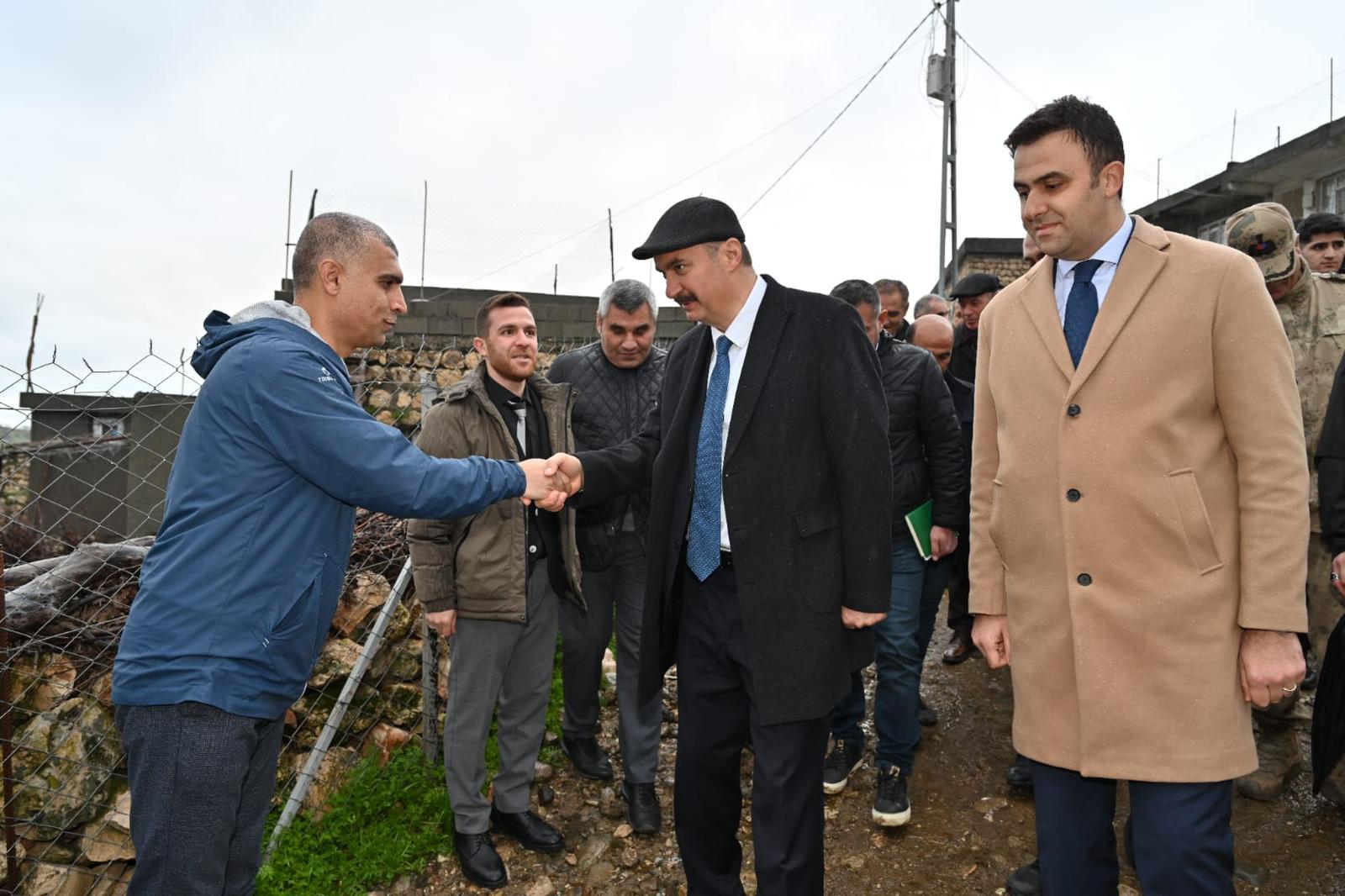 Vali Canalp’ten Hasankeyf Köylerine 2. tur ziyaret