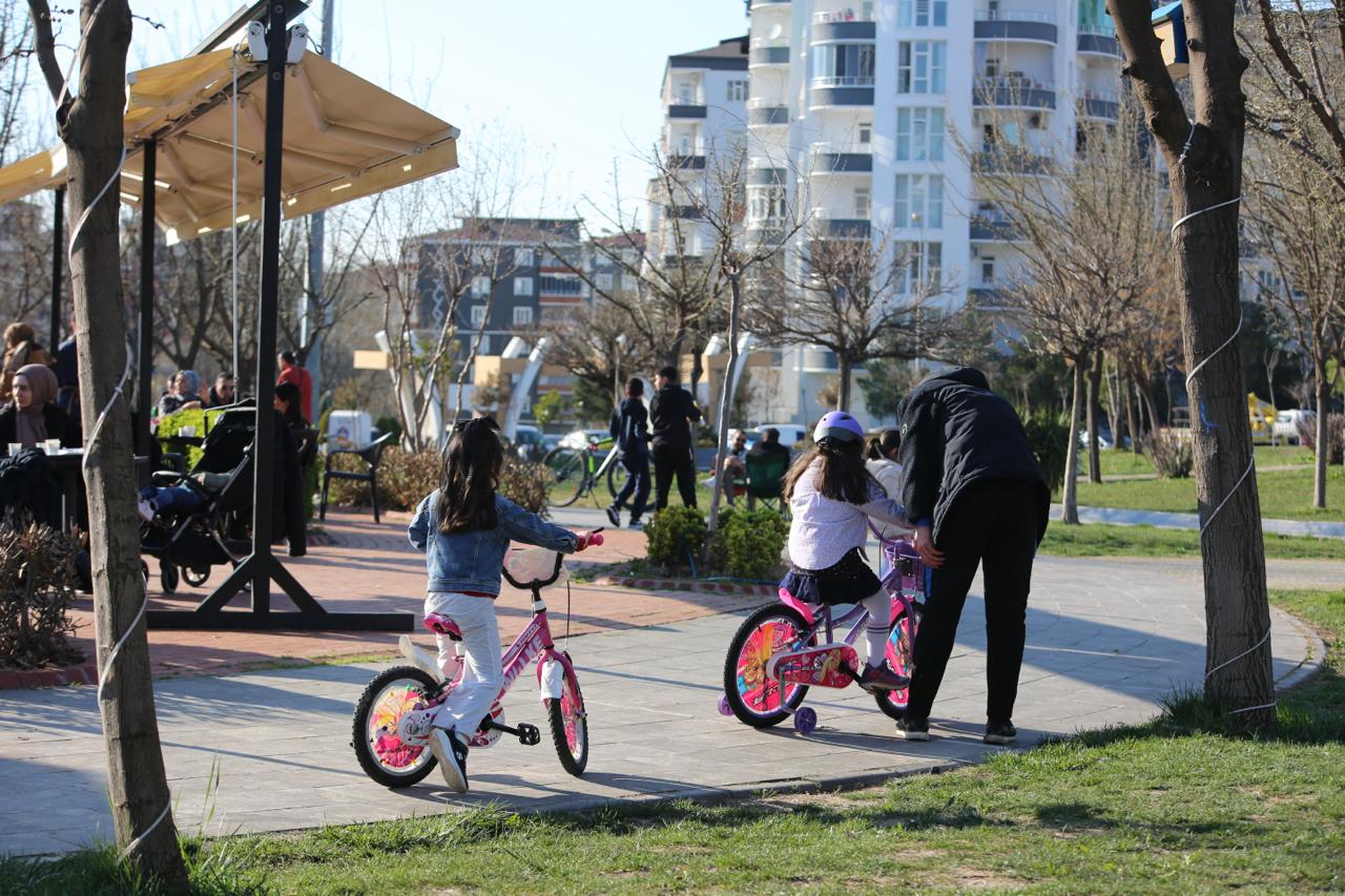 Park ve yeşil alanlara yoğun ilgi