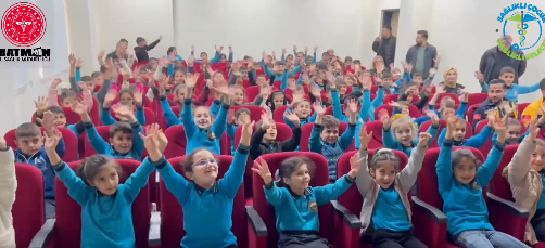 Hasankeyf’te Minikler Sağlık Elçisi oldu