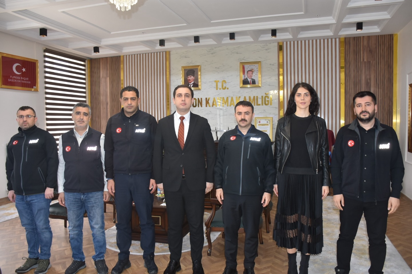 Sason’da AFAD ile Koordinasyon Toplantısı Yapıldı