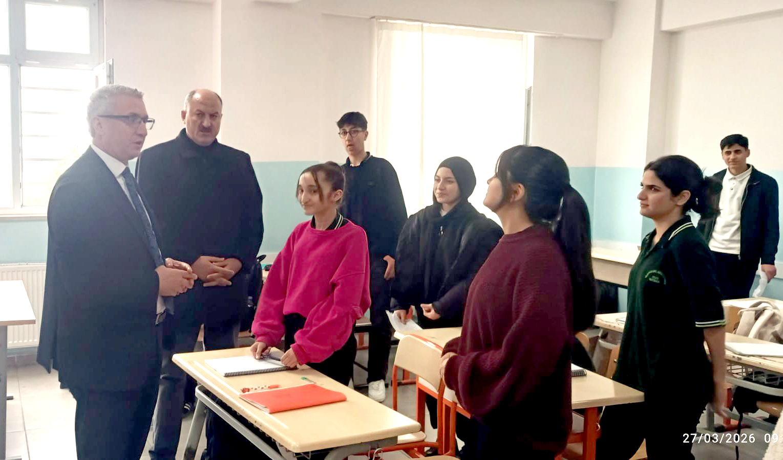 Sezai Karakoç Anadolu Lisesine Ziyaret