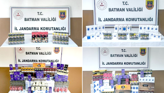 Gercüş’te Kaçak Tütün Operasyonu: Binlerce Paket Sigara ve Puro Ele Geçirildi