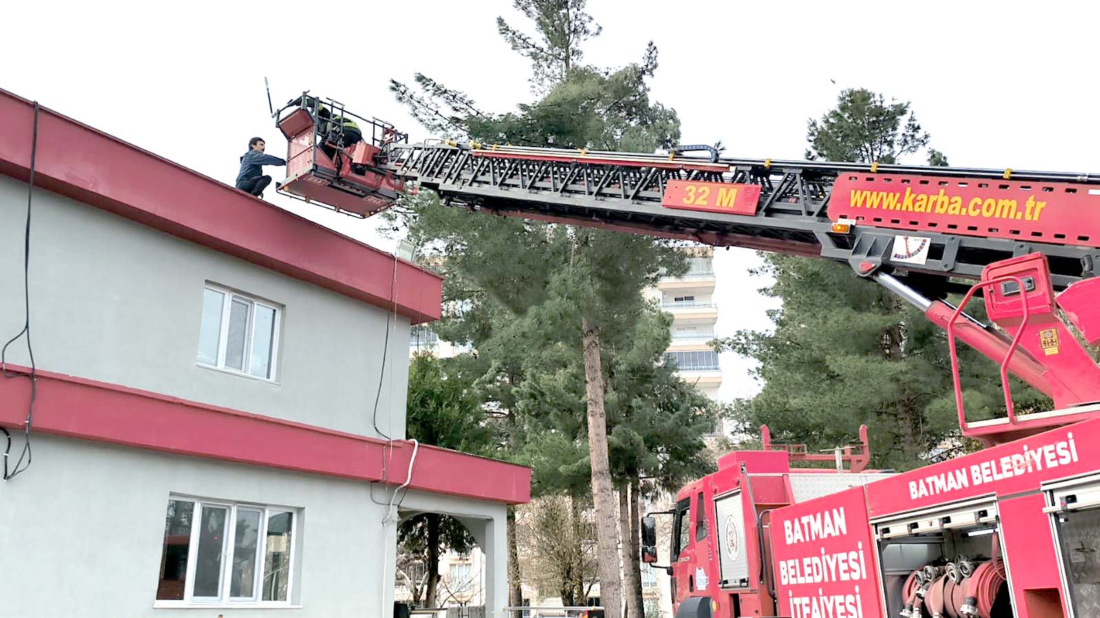 Gerçeği Aratmayan Yangın Tatbikatı