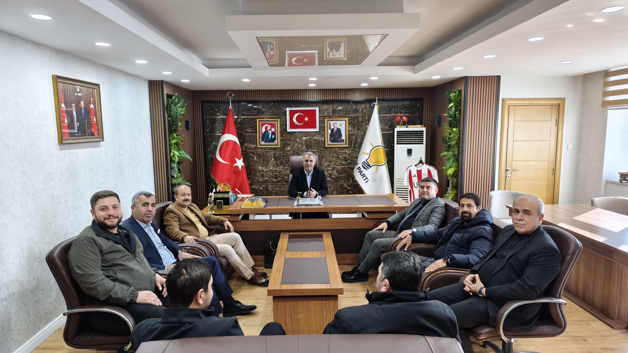 Tımoklular Derneği’nden AK Parti Batman İl Başkanı Şansi’ye Ziyaret