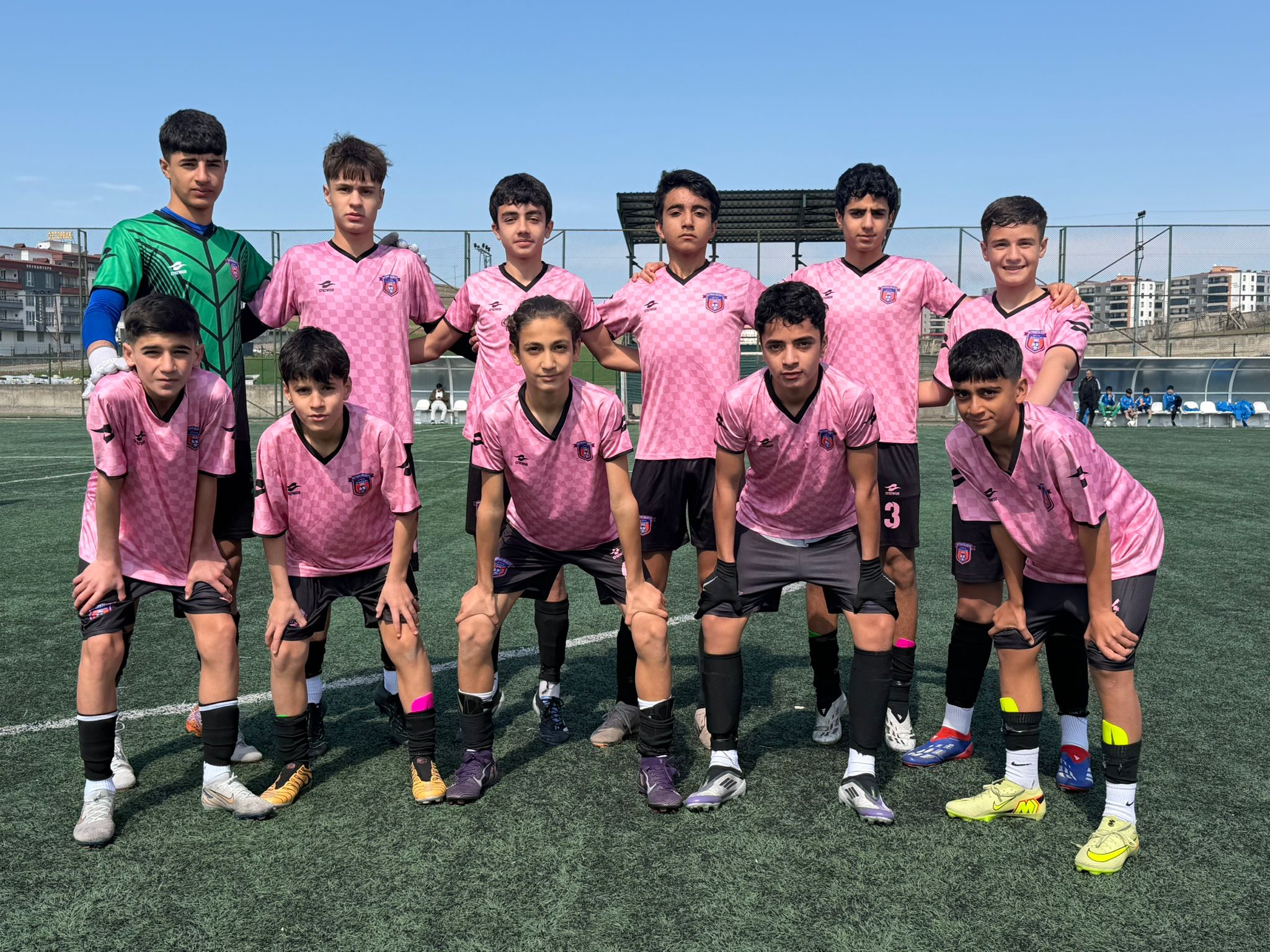 U14 SAHADAN GALİBİYETLE AYRILDI