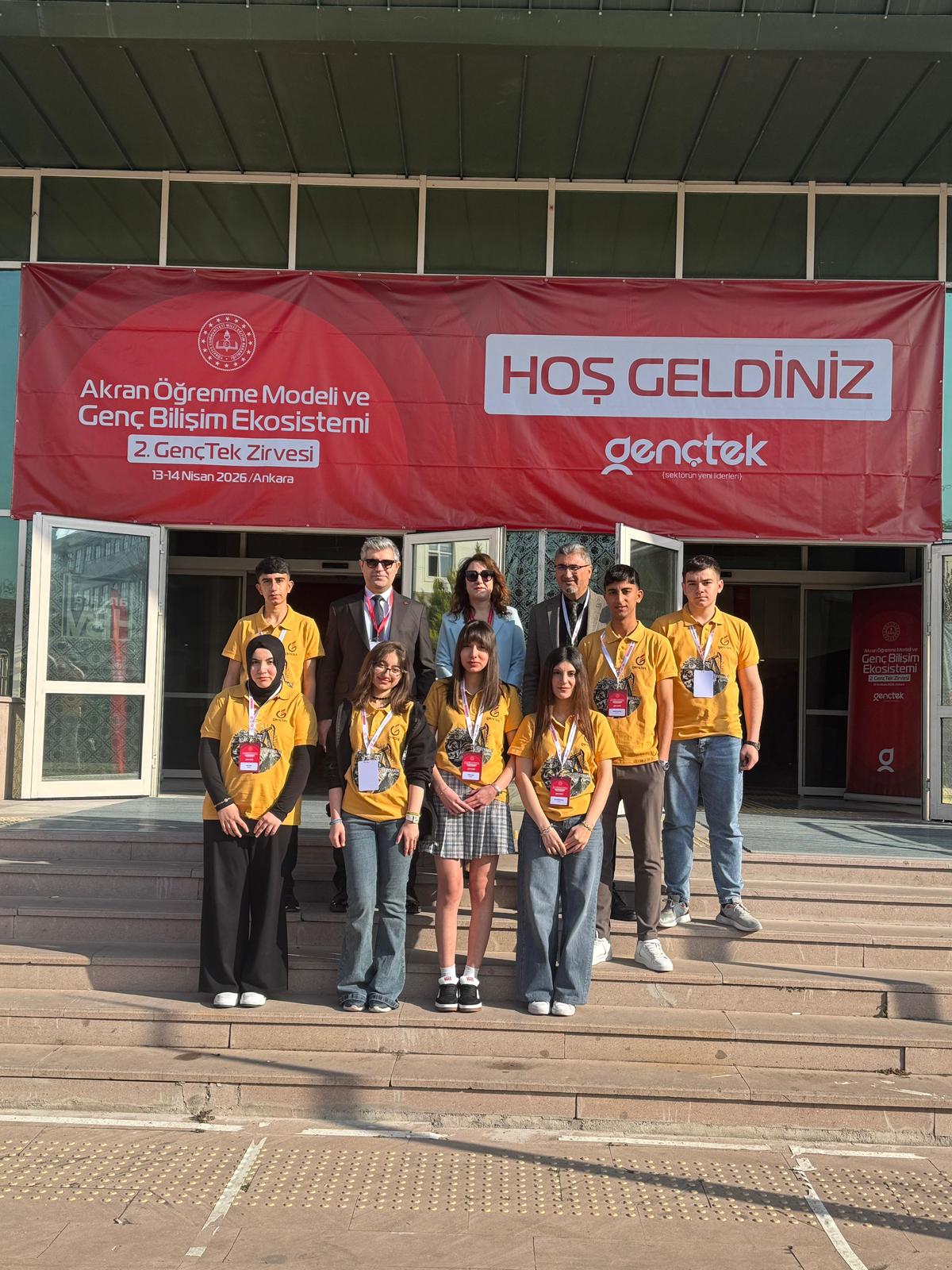 Batmanlı Gençler GençTek Zirvesi’nde Fark Yarattı