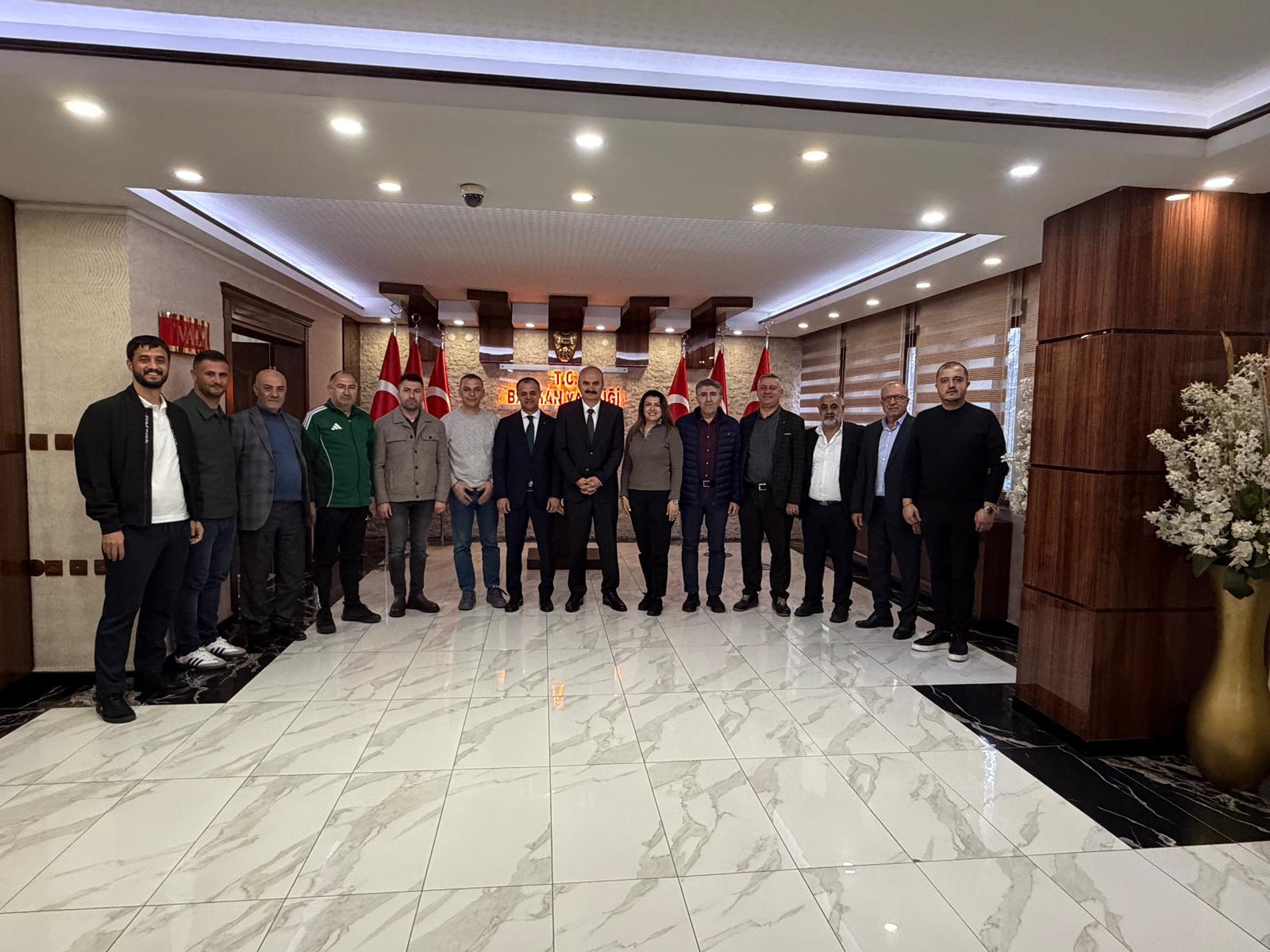 Muğlaspor Yönetiminden Vali Ekrem Canalp’e Ziyaret