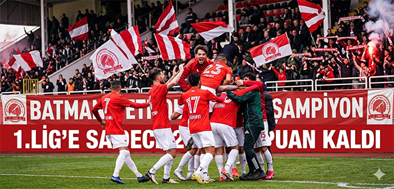 Batman Petrolspor Şampiyonluğa Koşuyor: Haftaya 1 Puan Yeter! (Petrolspor 1-0 Muğlaspor)