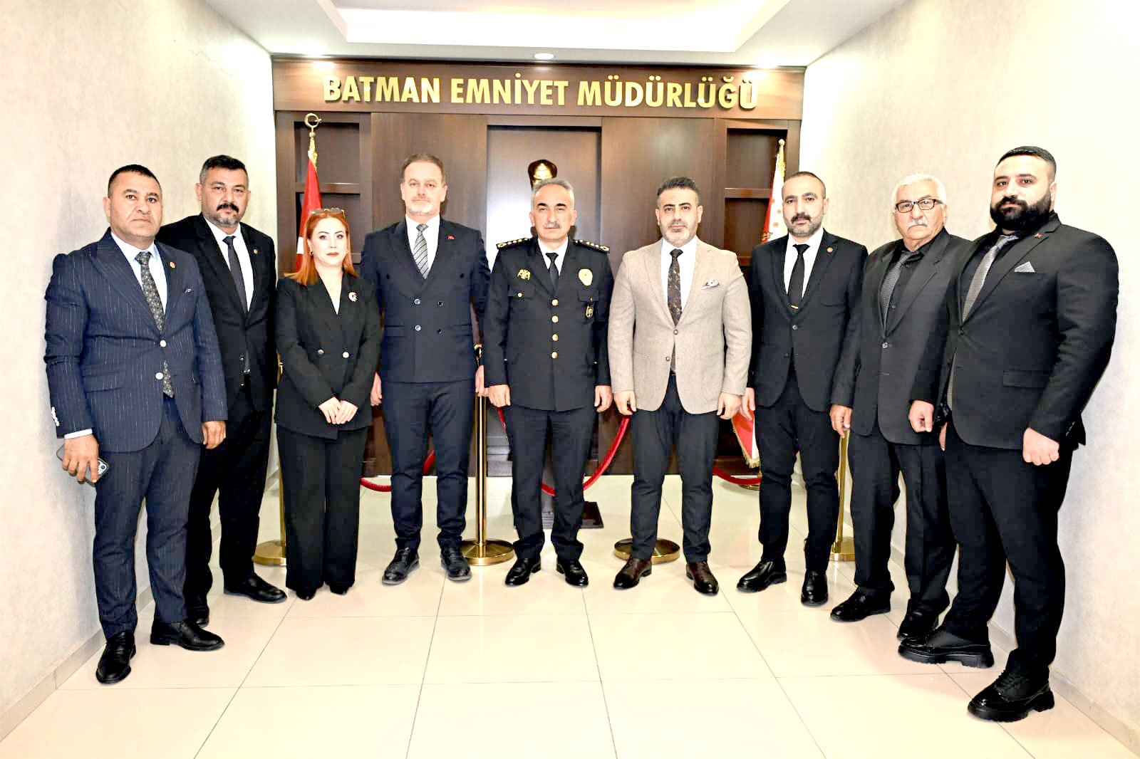 İl Başkanı Çetin’den Emniyet Müdürü Kaba’ya Polis haftası ziyareti