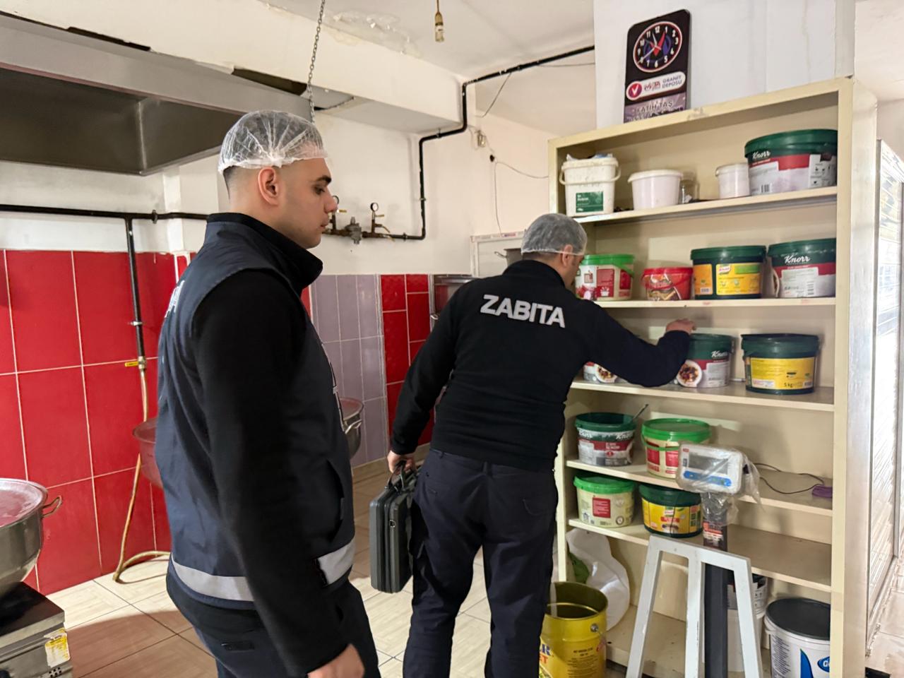 Zabıta’dan Gıda Tesislerine denetim