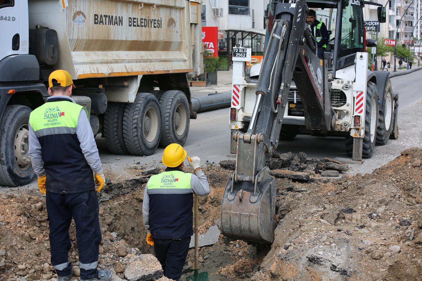 Belde Hattında İçme Suyu Şebekesi Yenilendi