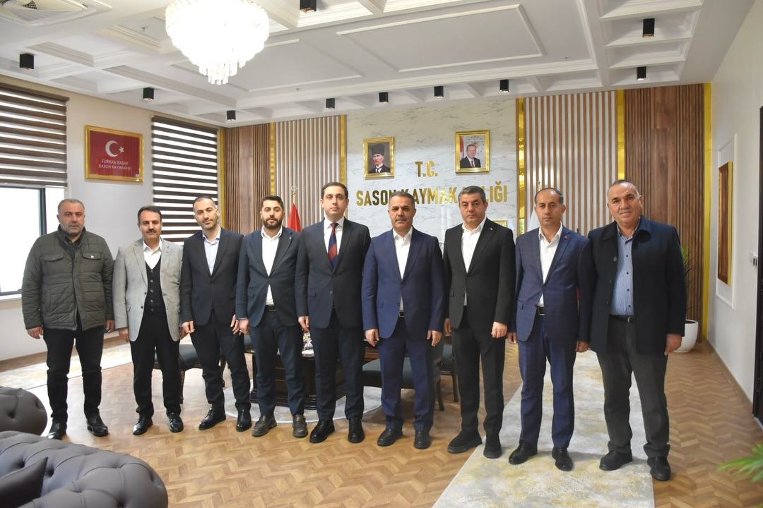 Başkan Şansi’den Kaymakam Başar’a Ziyaret