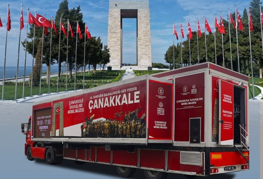 Çanakkale Savaşları Mobil Müzesi ziyarete açıldı