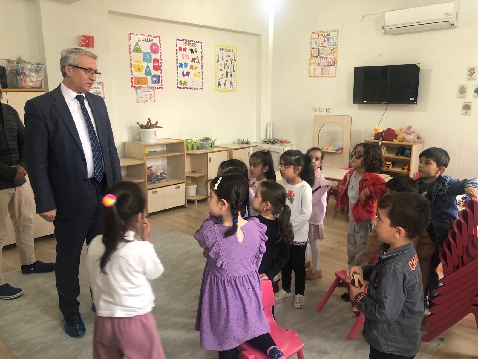 Damla Anaokulunu Ziyaret Etti