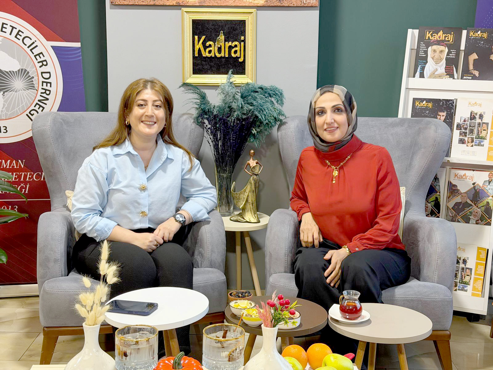 Hatice Nasıroğlu’ndan Çalışan Gazetecilere ziyaret