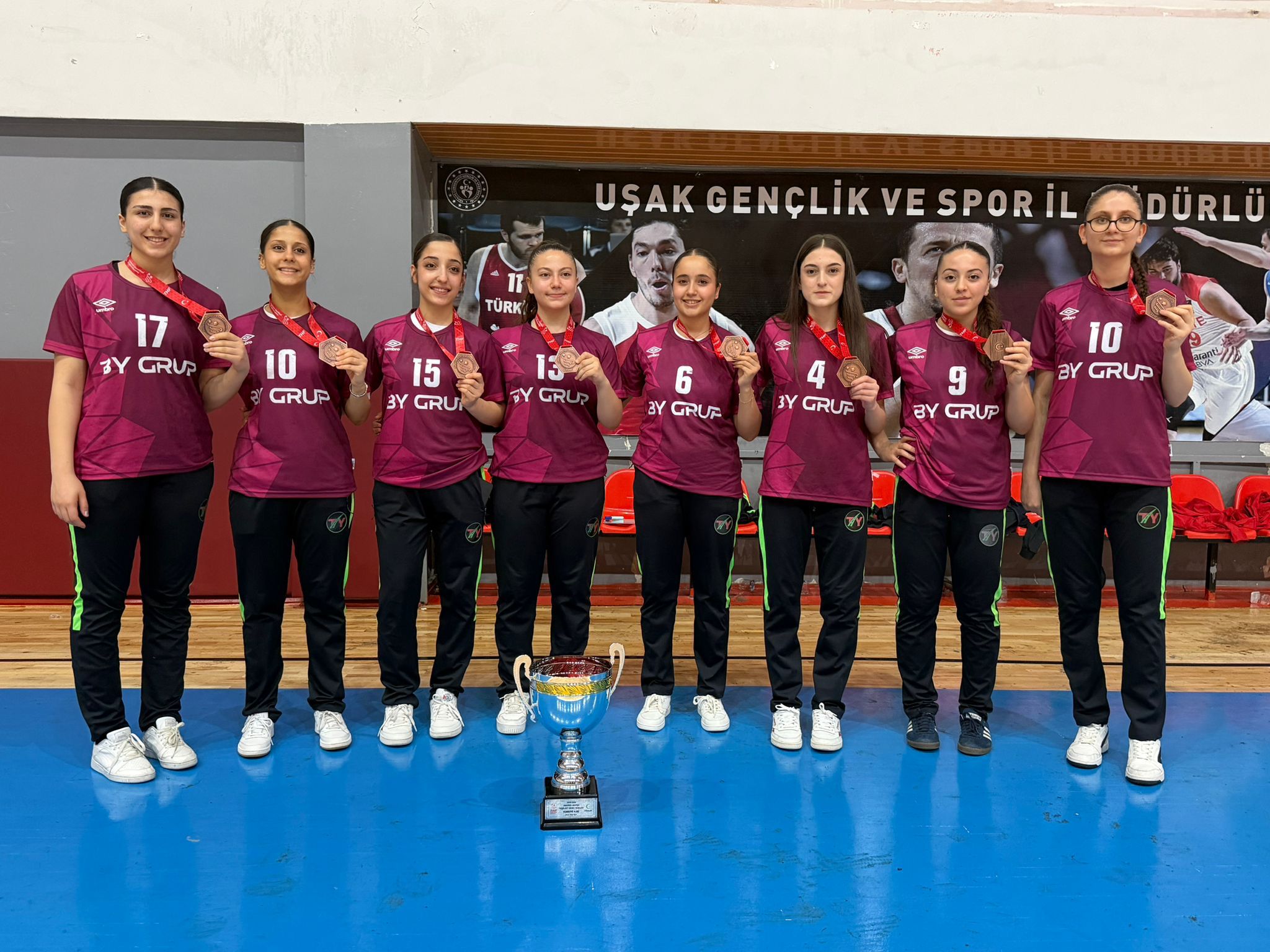 Hentbol Genç Kadın Takımı Türkiye Dördüncüsü Oldu