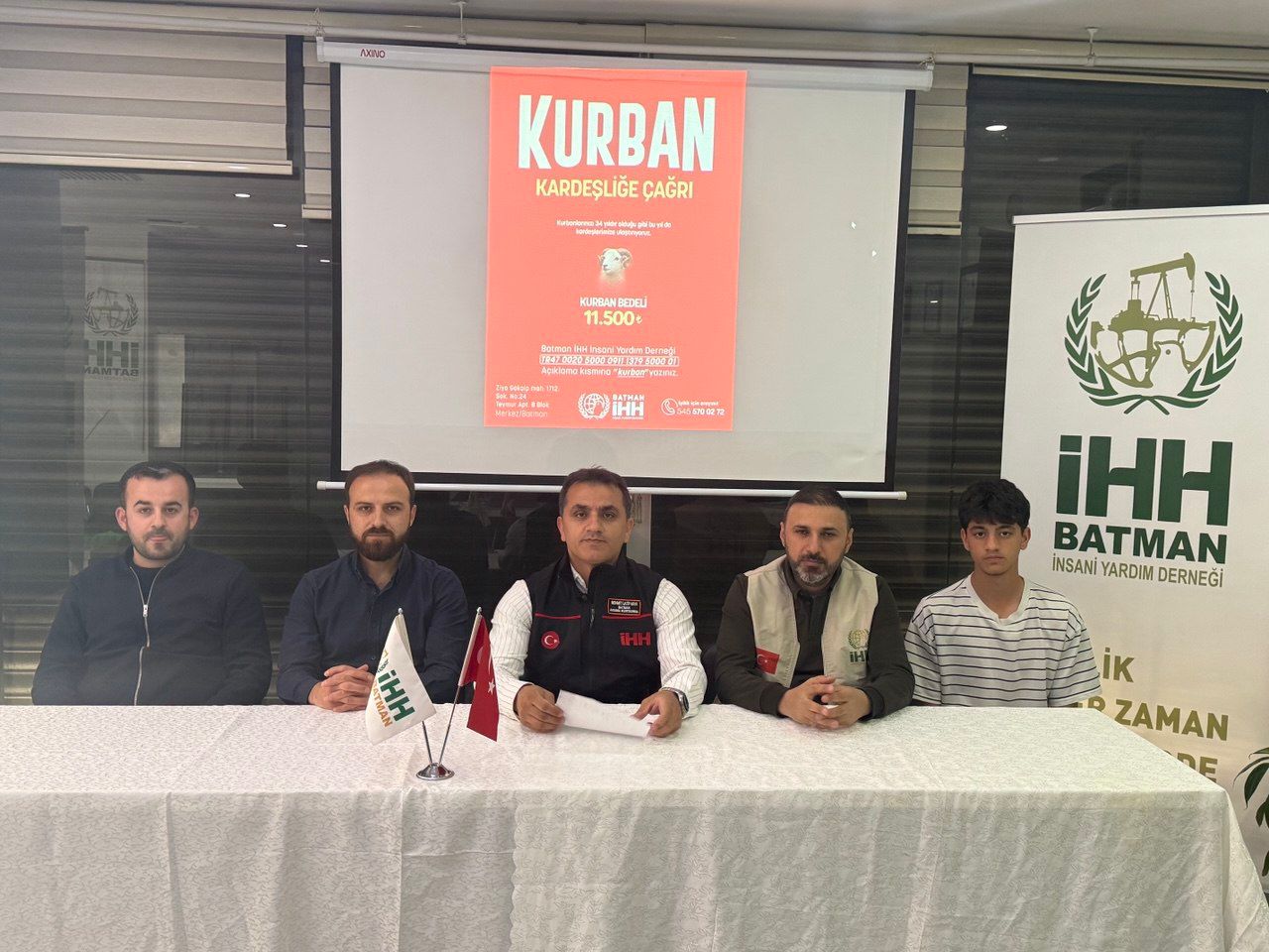 Batman İHH’den Kurban Organizasyonu açıklaması