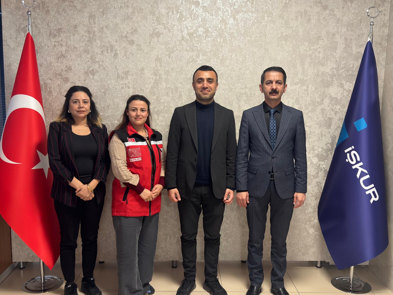 ŞÖNİM Heyetinden İŞKUR İl Müdürü Aktan’a Ziyaret