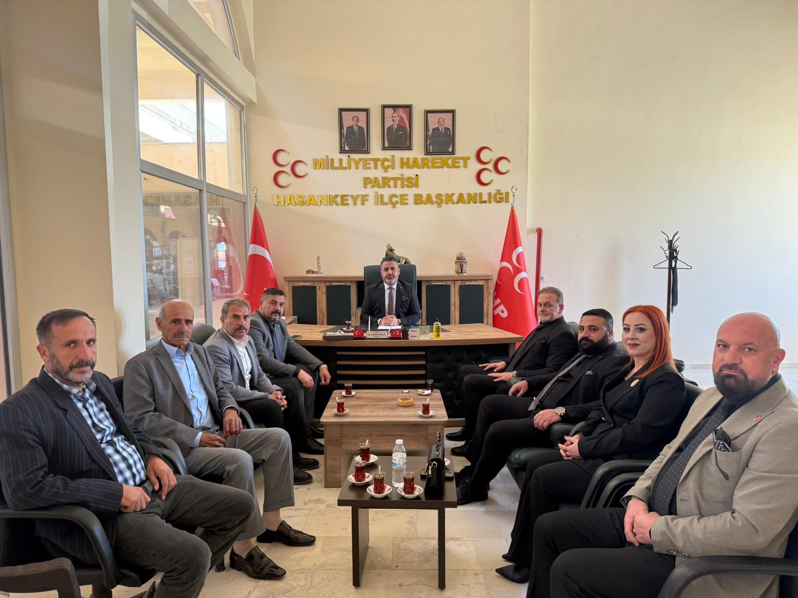 MHP İl Başkanı Çetin’den Gercüş ve Hasankeyf’e Ziyaret