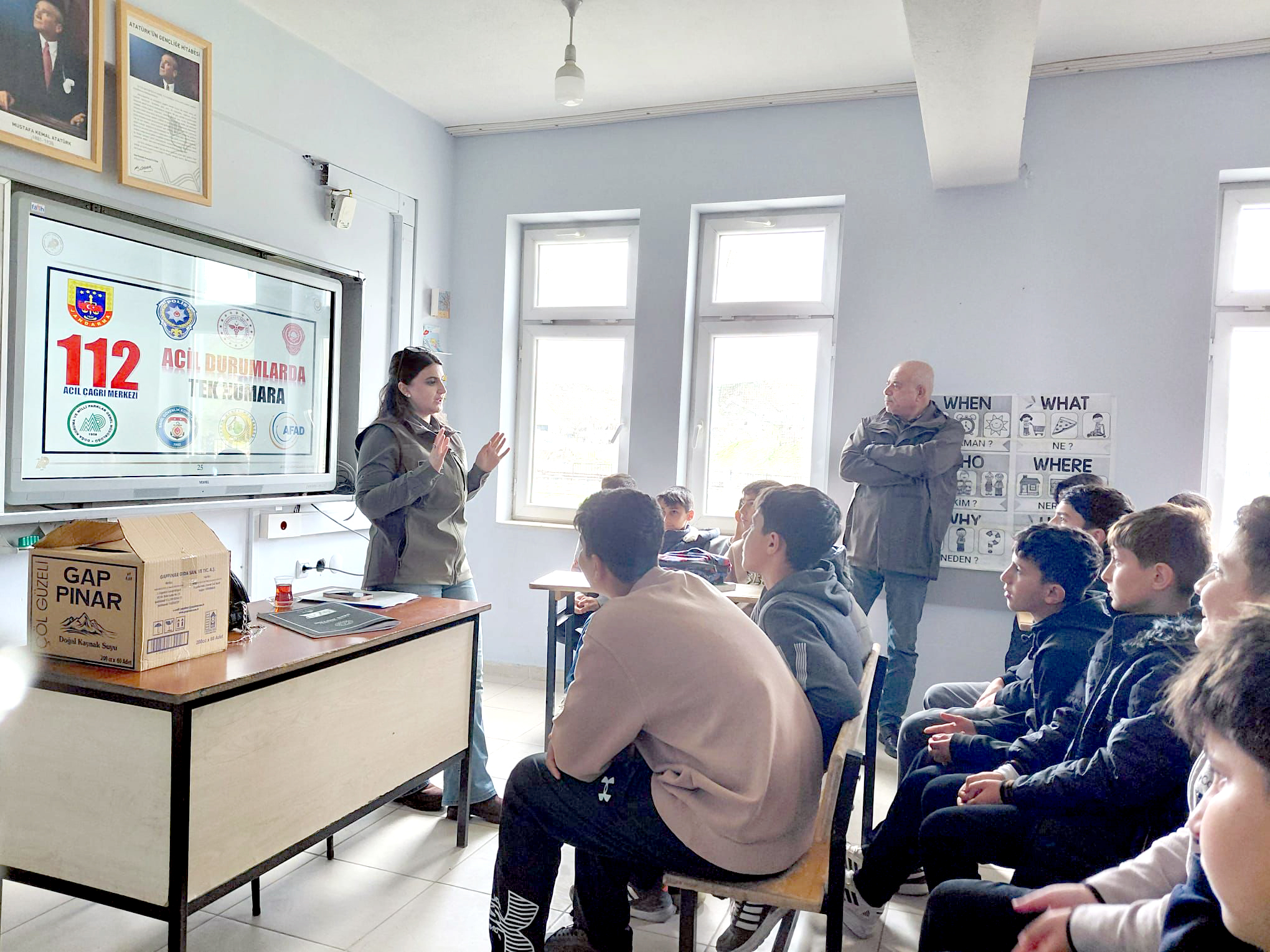 Kozluk’ta Öğrencilere Doğa Bilinci Eğitimi