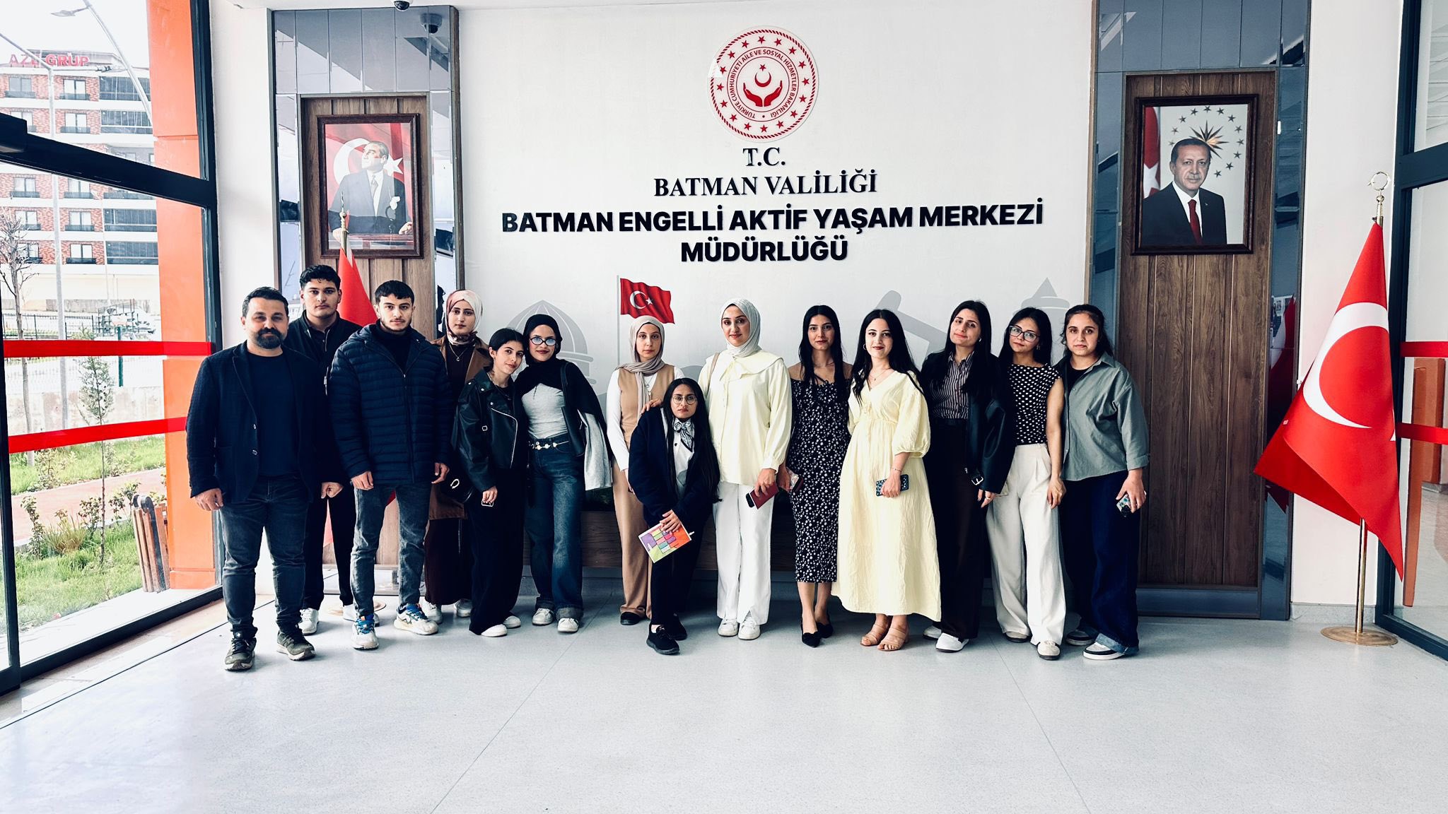 Şırnak Üniversitesi Öğrencilerinden Engelli Merkezine Ziyaret