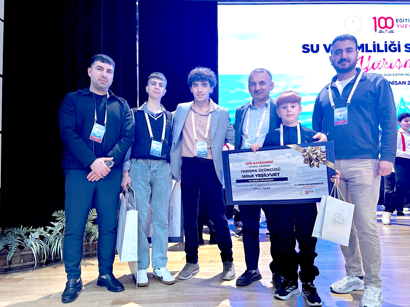 Su Verimliliği Yarışmasında 2 büyük başarı