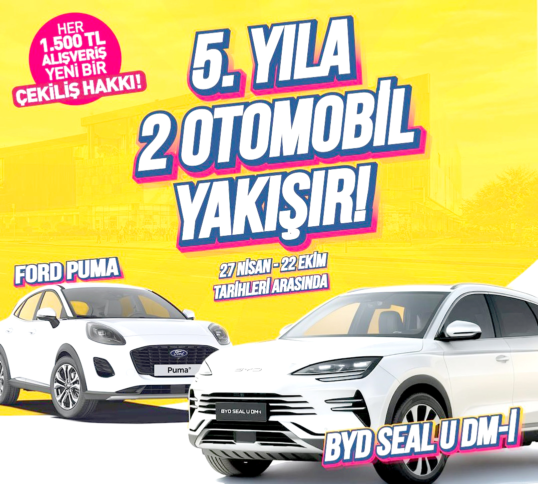 PetrolCity AVM’den 5. Yıla Özel Araç Kampanyasına Yoğun İlgi